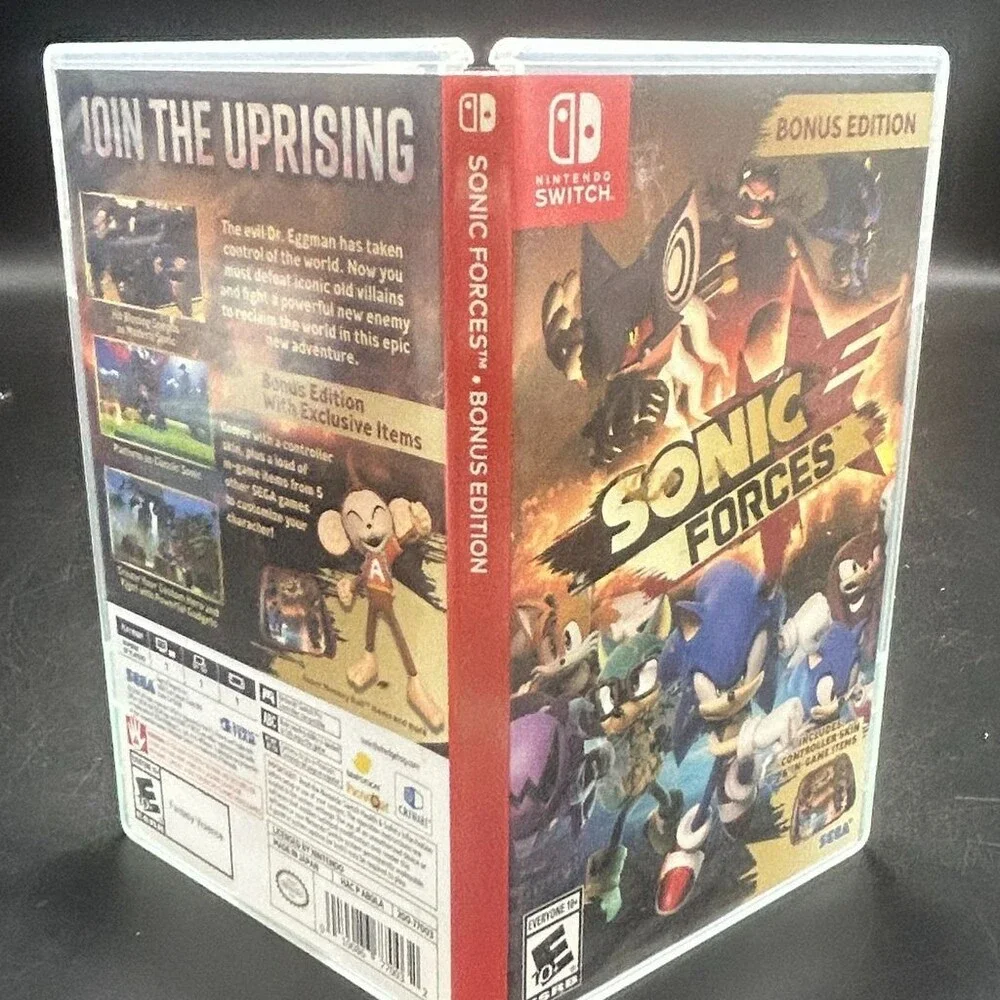 Sonic Forces Bonus Edition (Nintendo Switch, 2017) CIB